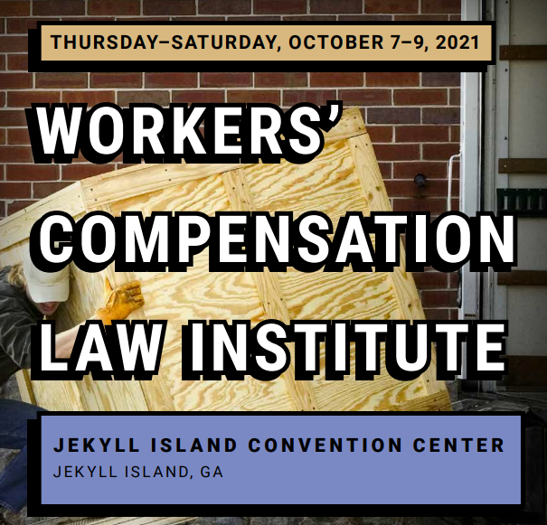 flyer for workers' compensation event