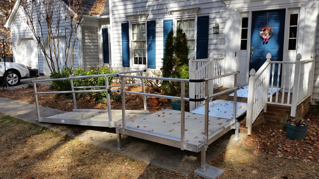 wheelchair ramp at home after rehabilitation conference