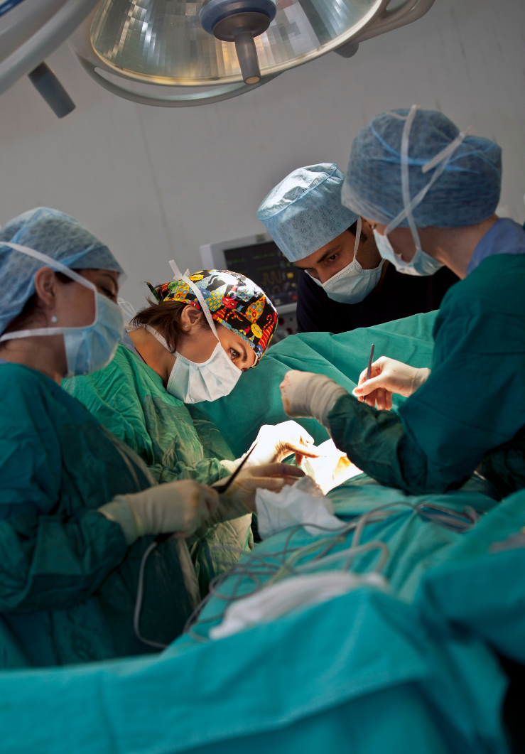 surgeons performing back surgeries